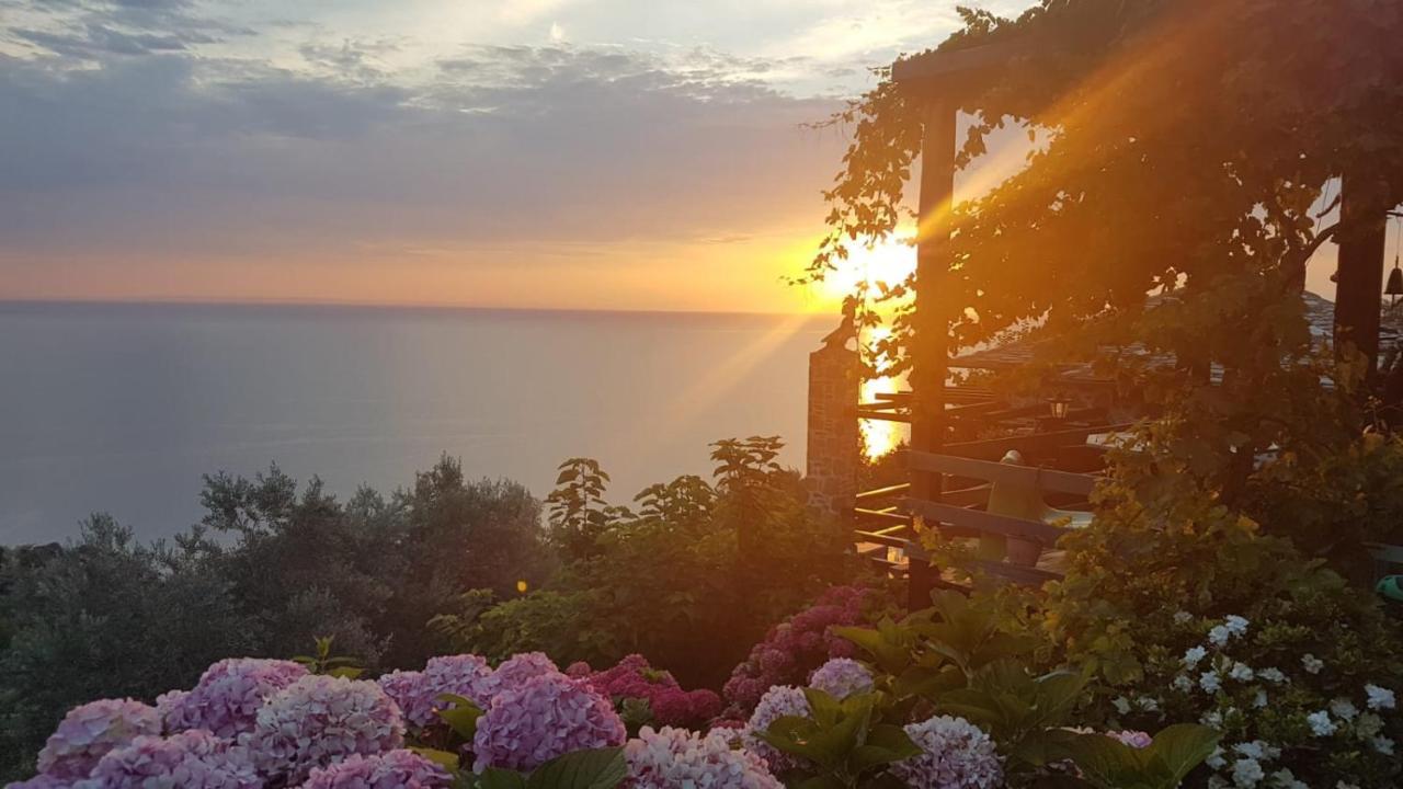 Vila Analipsi Sea View Hommes Zagora Exteriér fotografie