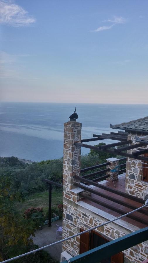 Vila Analipsi Sea View Hommes Zagora Exteriér fotografie